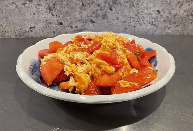 Scrambled Eggs and Tomatoes 西紅柿炒蛋